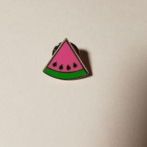Watermelon Slice Tack Pin 0.5"